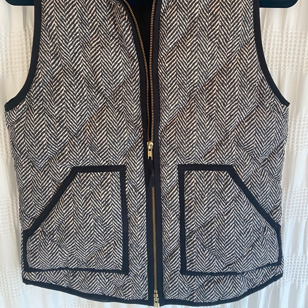 Jcrew herringbone puffer vest - Picture 5 of 5